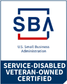 SBA Service-Disabled Veteran-Owned Small Business certified logo